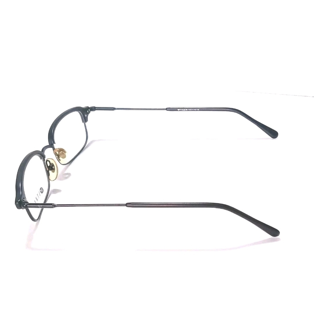 Vogue Eyeglass Frame Rectangular Black Unisex Mad… - image 5